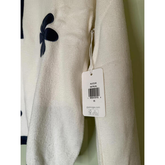 NWT! PJ Salvage Cozy Life Pullover Size X-Small in Natural - Picture 4 of 7
